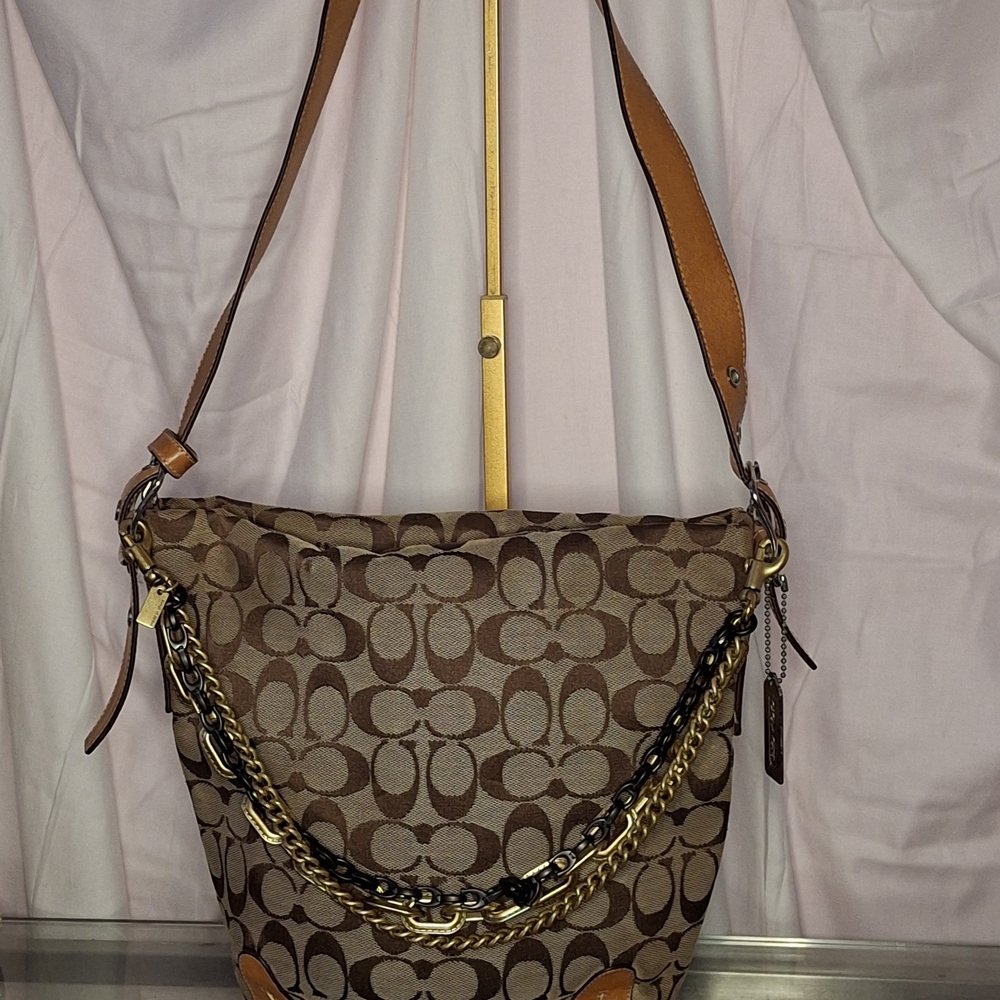 Vintage Coach Duffle Hobo